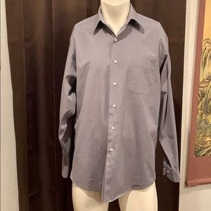 Brooks Brothers Gray Button Down 16-34/35 Shirt